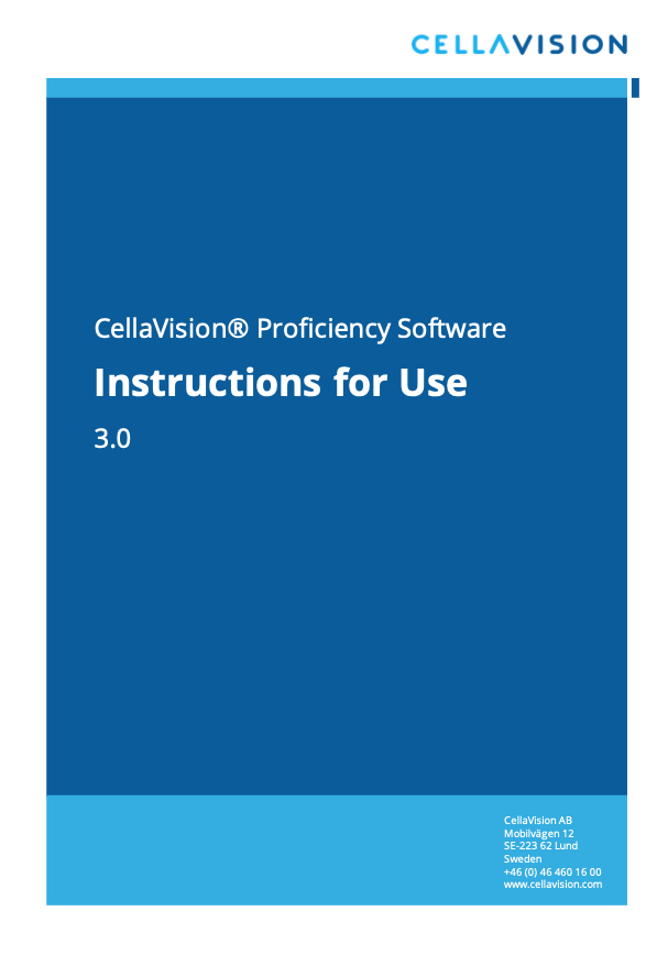 cellavision proficiency manual
